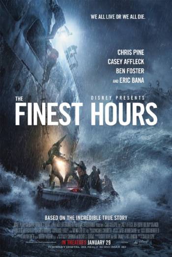 Finest Hours, The movie poster