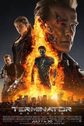 Terminator Genisys (3D) movie poster