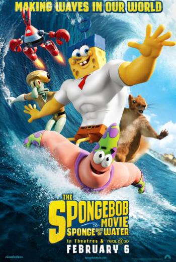 SpongeBob Movie: Sponge Out of Water (3D) movie poster