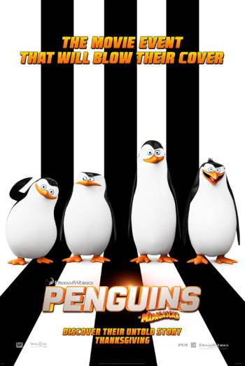 Penguins of Madagascar, The movie poster