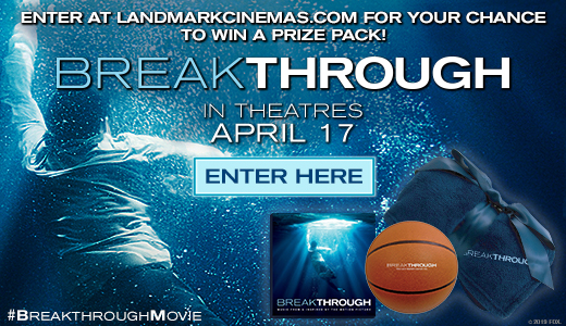 online contests, sweepstakes and giveaways - Breakthrough Contest | Landmark Cinemas