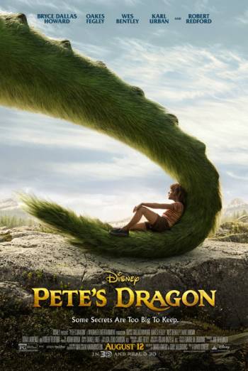 Pete's Dragon (3D) movie poster