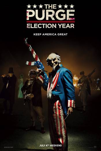 Purge: Election Year, The movie poster