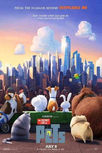 Secret Life of Pets, The (3D) movie poster