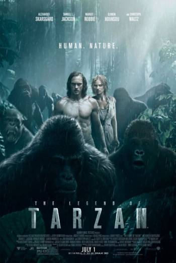 Legend of Tarzan, The (3D) movie poster