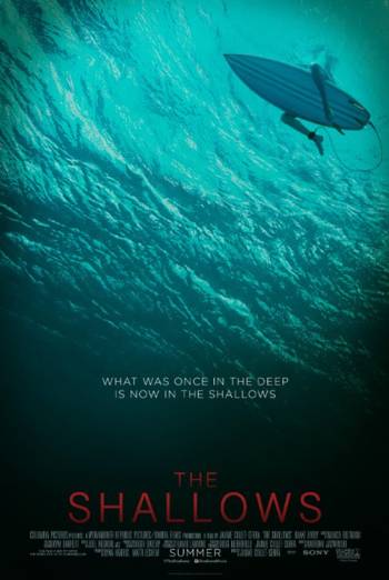 Shallows, The movie poster