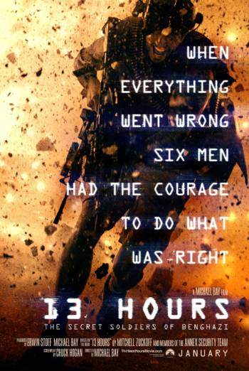 13 Hours: The Secret Soldiers of Benghazi movie poster