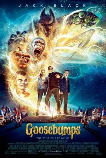 Goosebumps (3D) movie poster