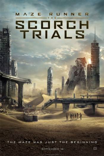 Maze Runner: The Scorch Trials movie poster