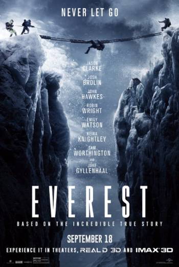 Everest (3D) movie poster
