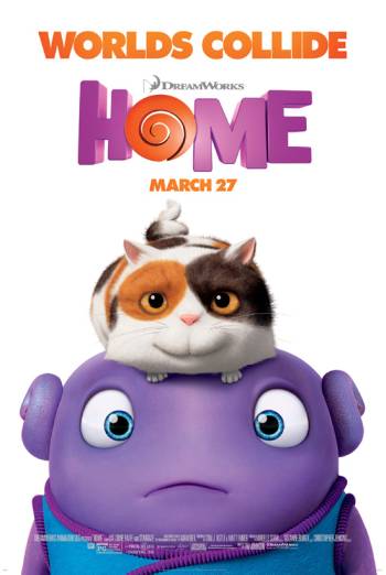 Home (3D) movie poster
