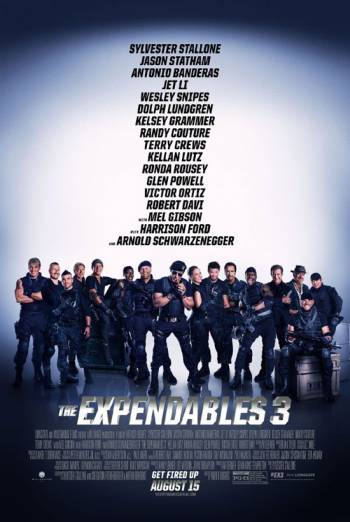 Expendables 3, The movie poster