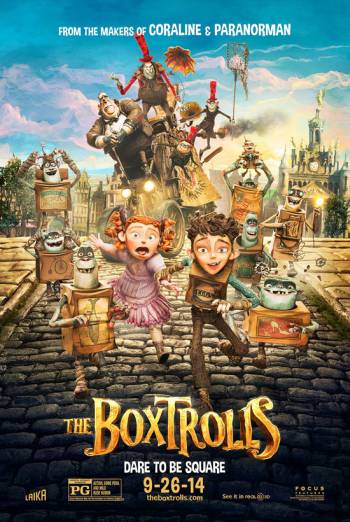 Boxtrolls, The movie poster