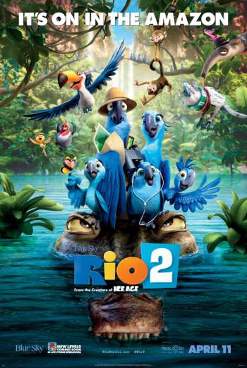 Rio 2 (3D) movie poster