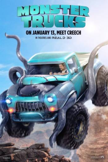 Monster Trucks (3D) movie poster