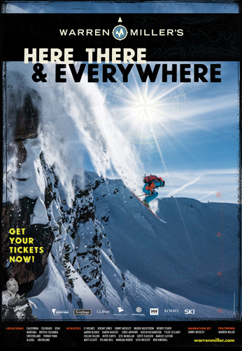 Warren Miller's Here, There & Everywhere movie poster