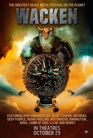 Wacken (3D) movie poster