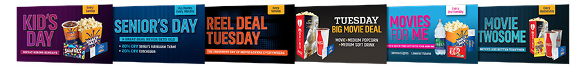 Movie Deals FAQ bar