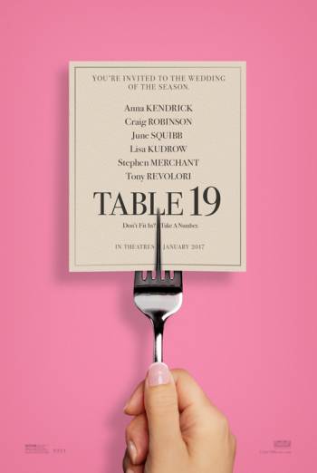 Table 19 movie poster