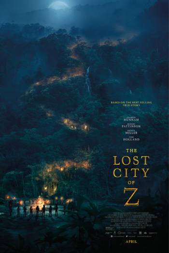 Lost City of Z, The movie poster