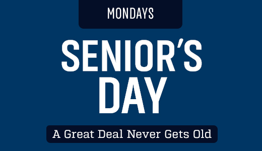 Senior's Day - Monday