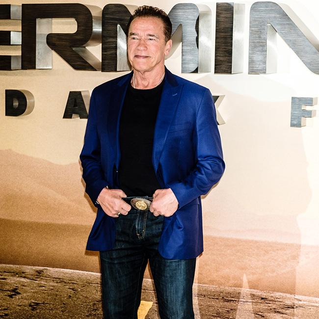Arnold Schwarzenegger says seeing son Patrick's sex scene was 'wild'