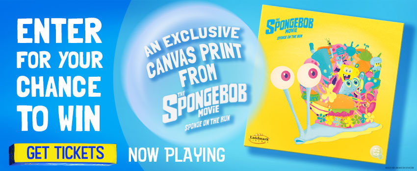THE SPONGEBOB MOVIE: SPONGE ON THE RUN – EXCLUSIVE CANVAS PRINT CONTEST image