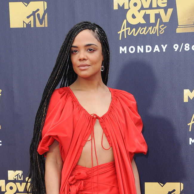 Tessa Thompson embraced Sylvie's Love wardrobe