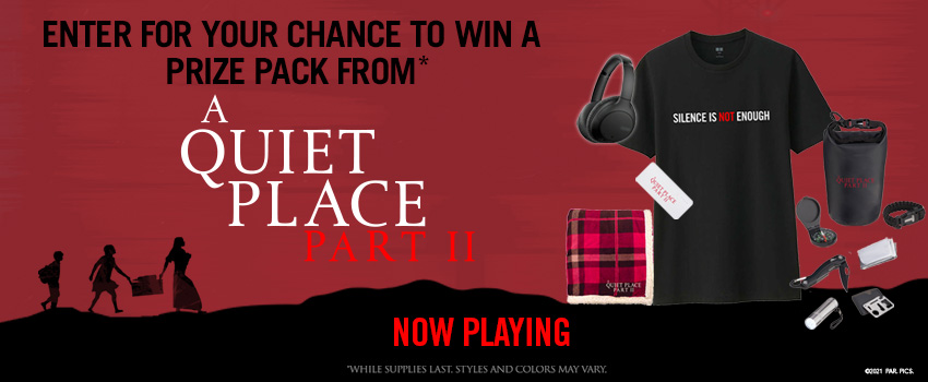 A QUIET PLACE PART II Prize Pack Contest image