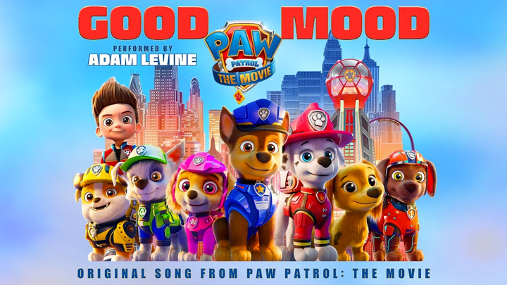 teaser image - Paw Patrol: The Movie Adam Levine "Good Mood" Lyric Video