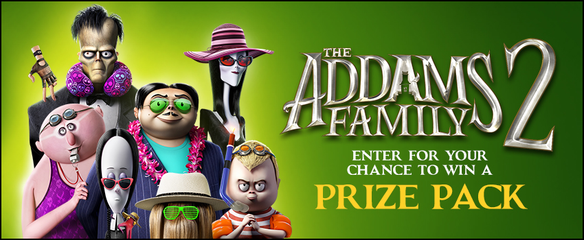 THE ADDAMS FAMILY 2 Prize Pack Contest image