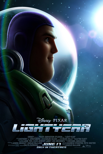 Disney and Pixar's Lightyear poster