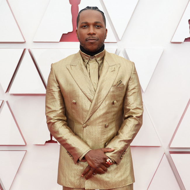 Leslie Odom Jr. pitched character ideas on Glass Onion set