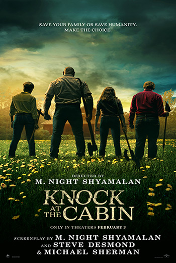 Knock At The Cabin poster