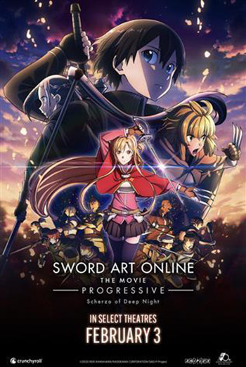 Sword Art Online-Progressive-Scherzo of Deep Night  poster