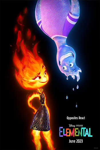 Disney Pixar's Elemental poster
