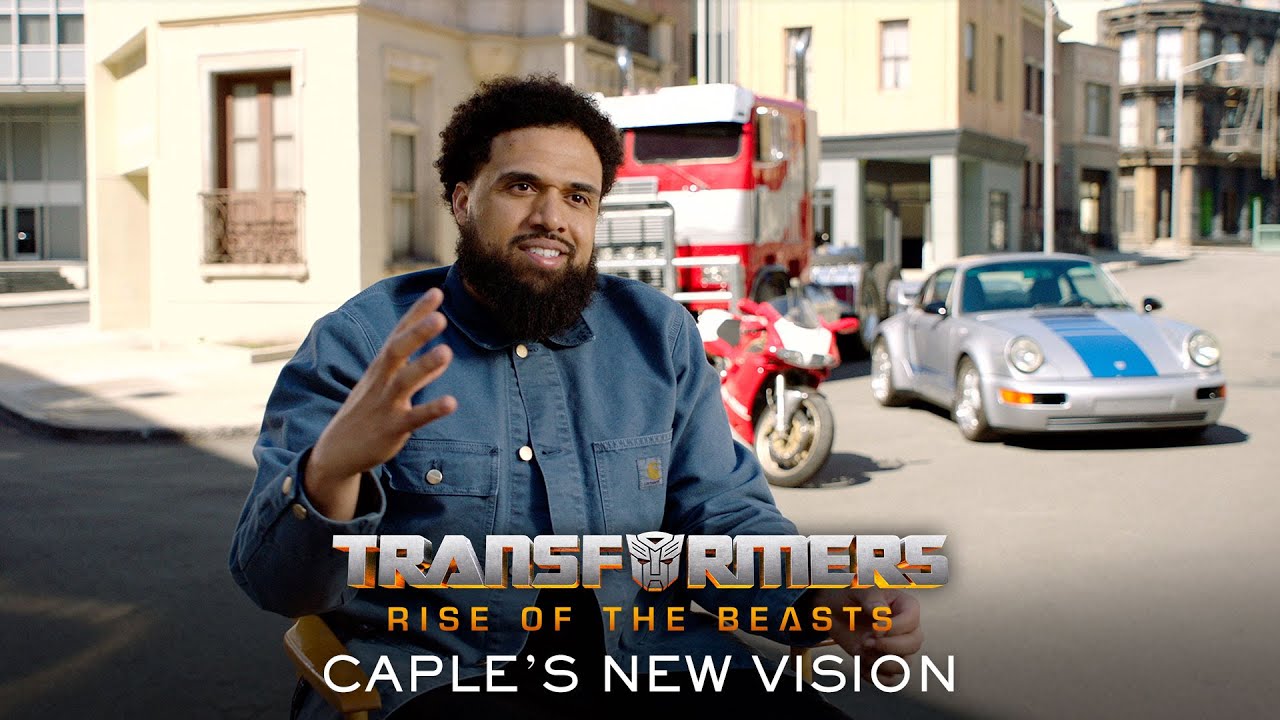 watch Transformers Rise Of The Beasts  Caple's New Vision Featurette