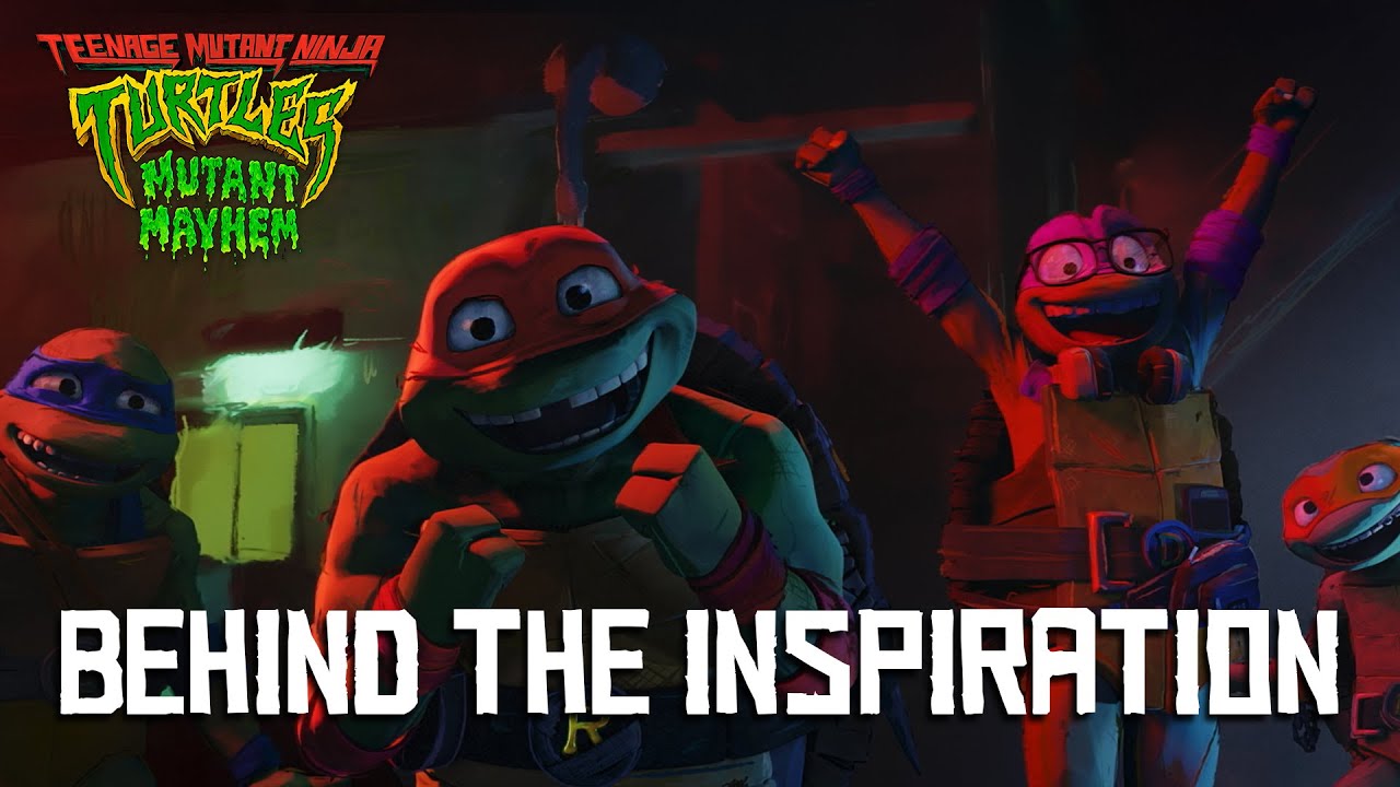 teaser image - Teenage Mutant Ninja Turtles: Mutant Mayhem Behind the Inspiration with Seth Rogen