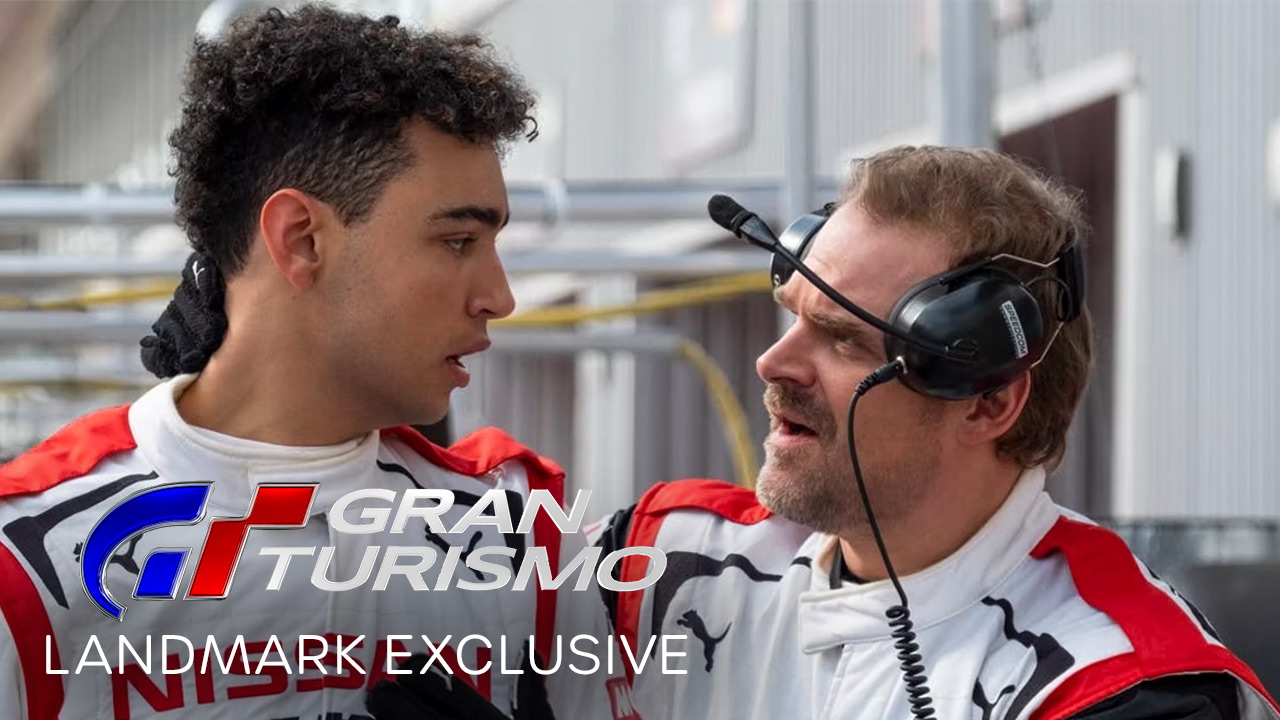 teaser image - Gran Turismo: Based On A True Story Landmark Exclusive Featurette with David Harbour
