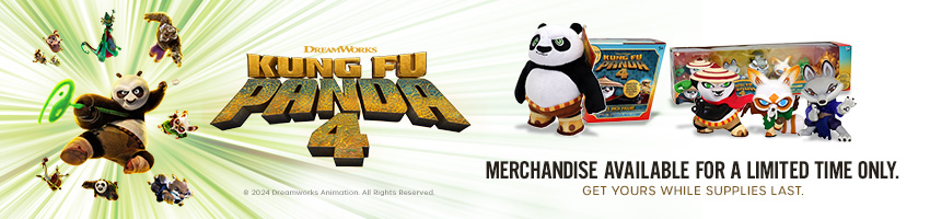 Kung Fu Panda 4 Merchandise