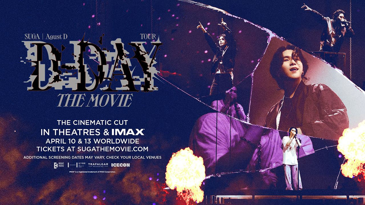 watch SUGA Agust D Tour 'D-Day' The Movie - IMAX Official Trailer