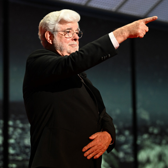 George Lucas receives honorary Palme d'Or at Cannes