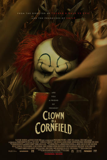 Clown in a Cornfield poster