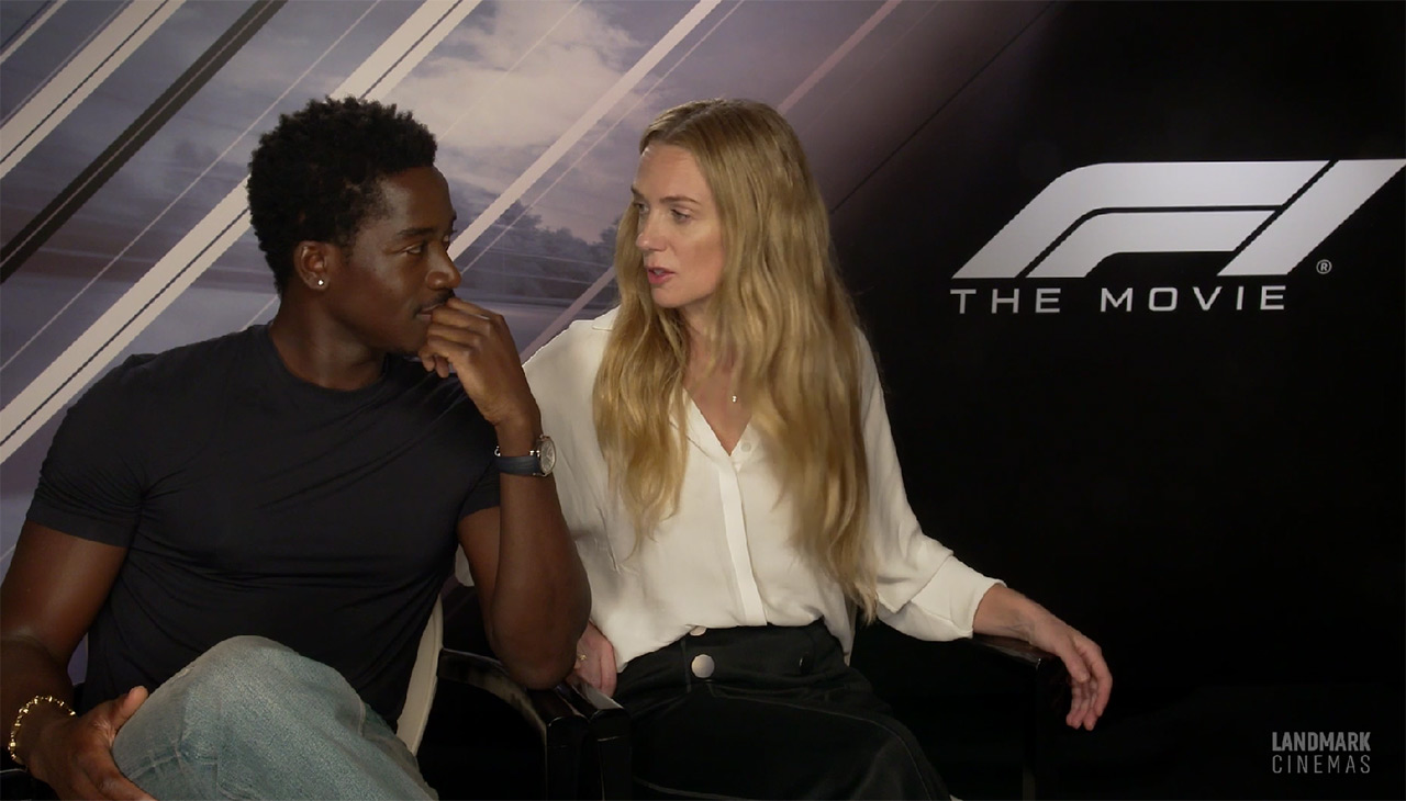 watch F1: The Movie Cast & Filmmakers Describe It in One Word Exclusive Featurette