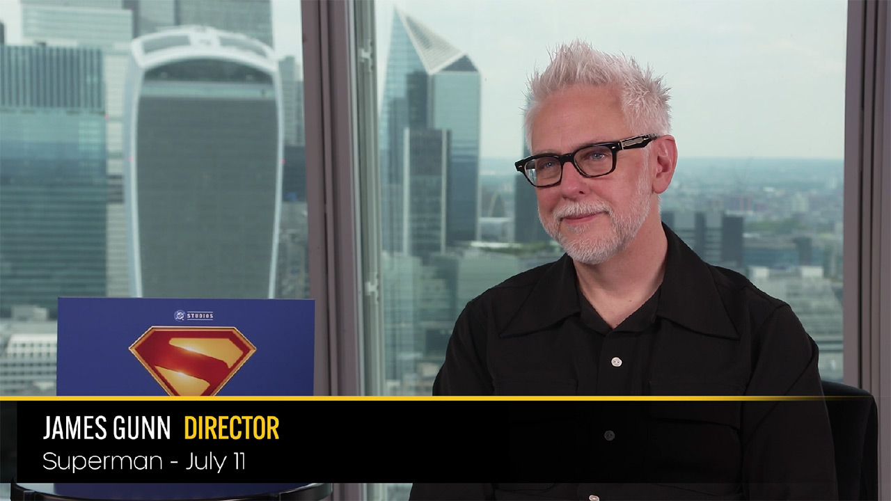 watch Superman Legacy Exclusive Interview with Director James Gunn