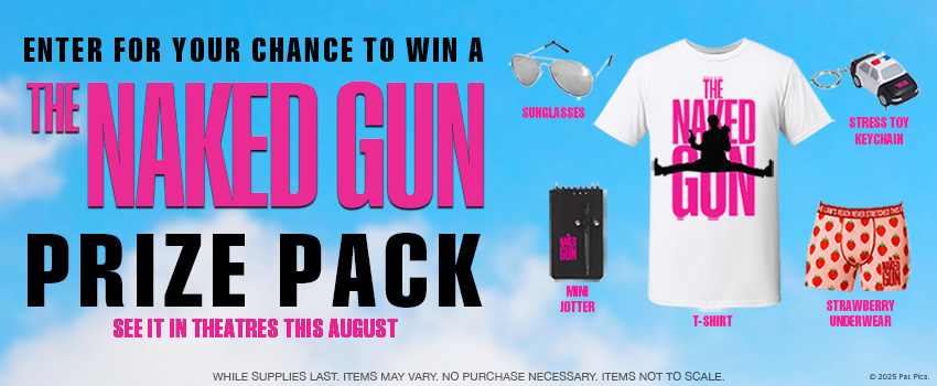 The Naked Gun Prize Pack Contest image