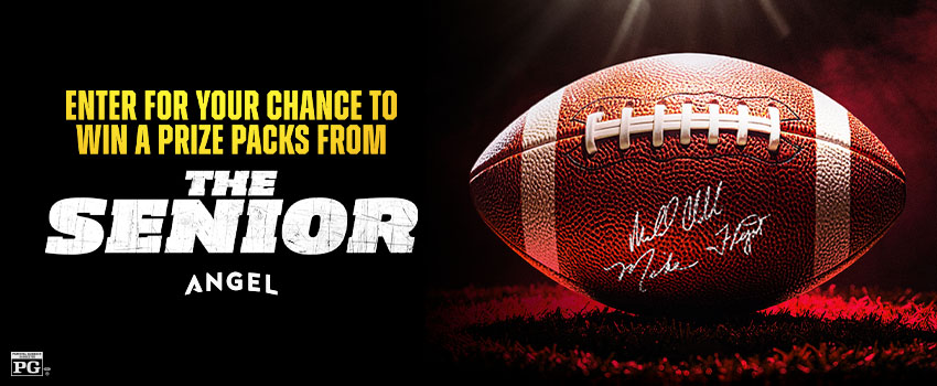 The Senior autographed football contest image