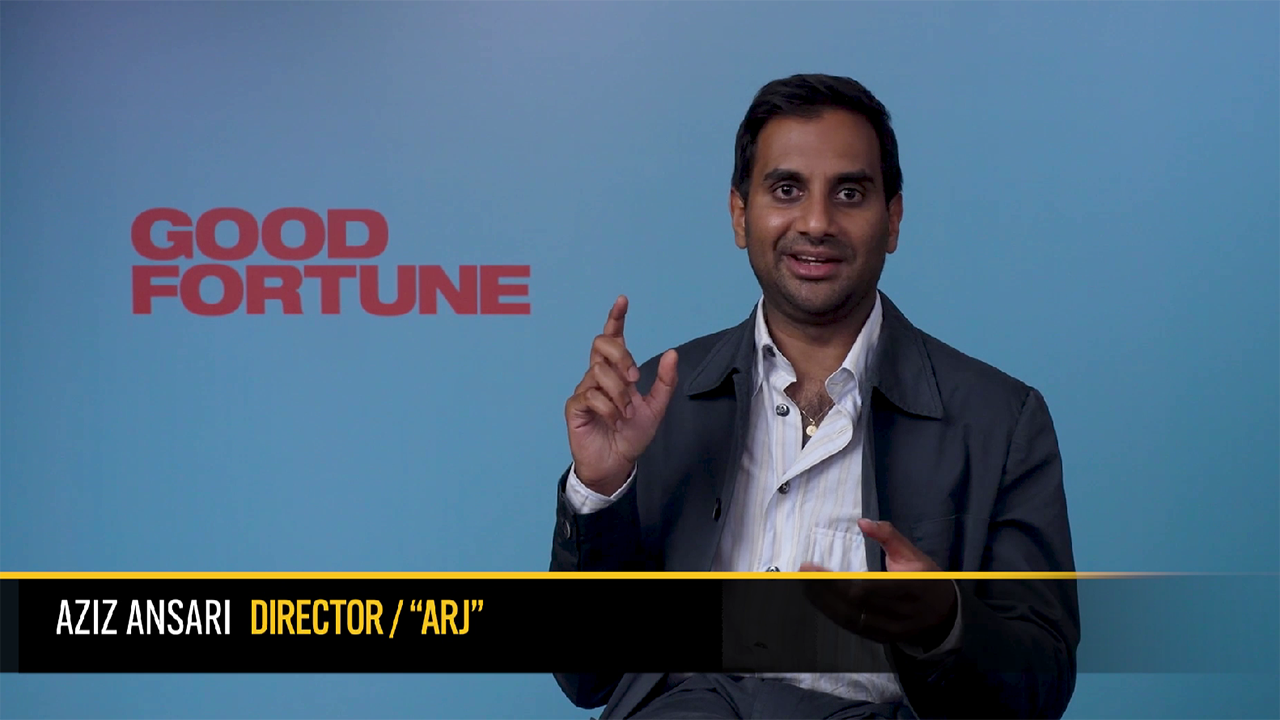 watch Good Fortune Exclusive Interview with Aziz Ansari