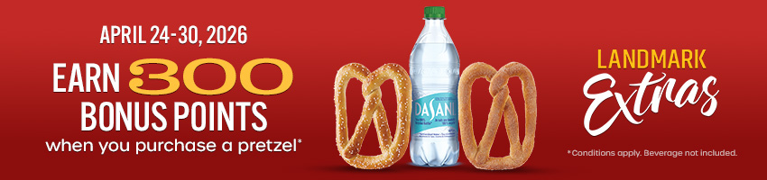 Earn 300 EXTRAS Bonus Points