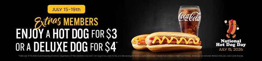 National Hot Dog Day Offer